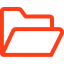 Open folder icon